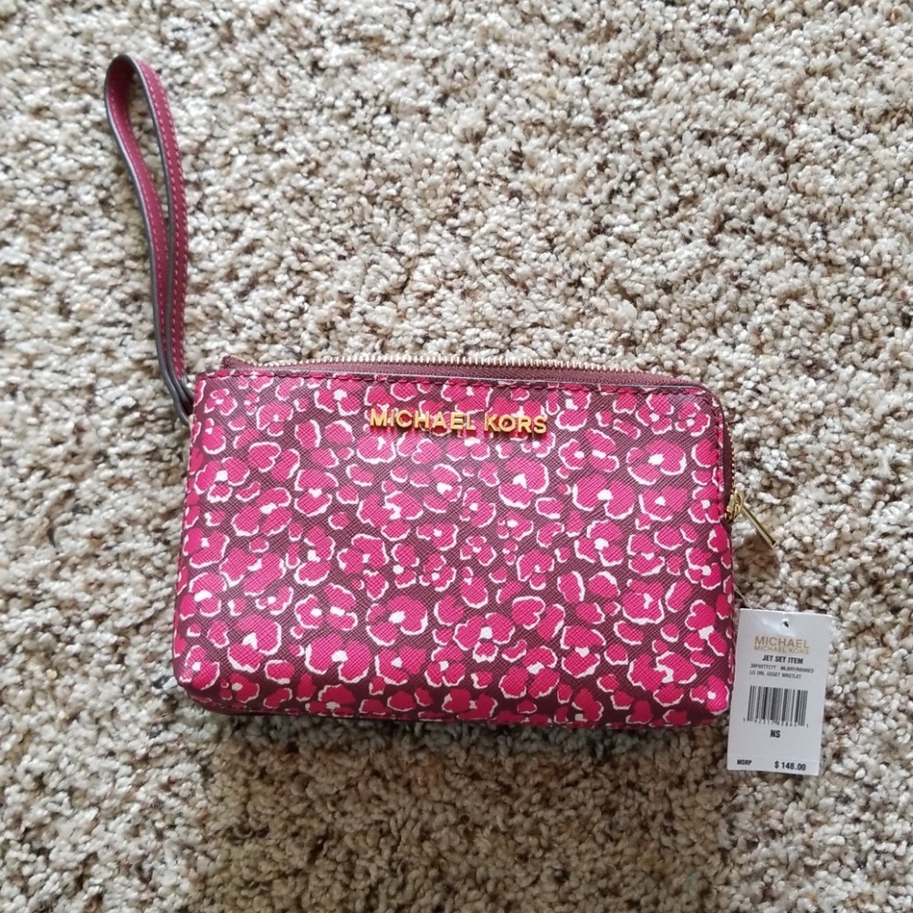 Michael Kors DBL GSSET Wristlet Jet Set Item